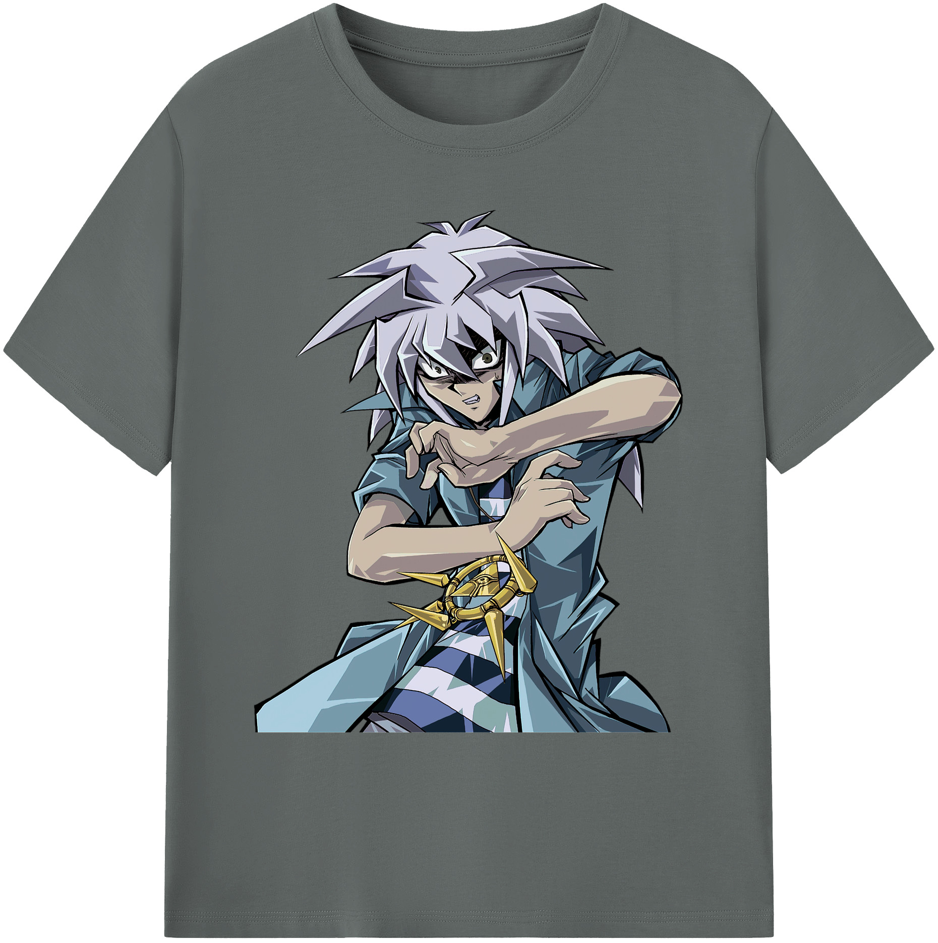 （画像用） 遊☆戯☆王 Yu-Gi-Oh! 綿100％ メンズ半袖Tシャツ｜肌触りやわらか＆通気性